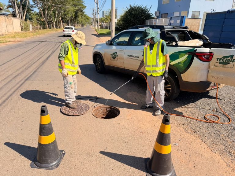 SAAEJA realiza reaplicação dos serviços de dedetização e desratização no sistema de esgotamento sanitário em Jaguariúna.